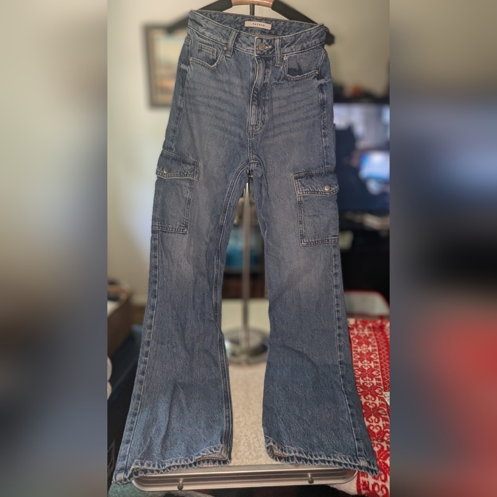 PacSun Blue Relaxed Jeans with Sturdy Denim